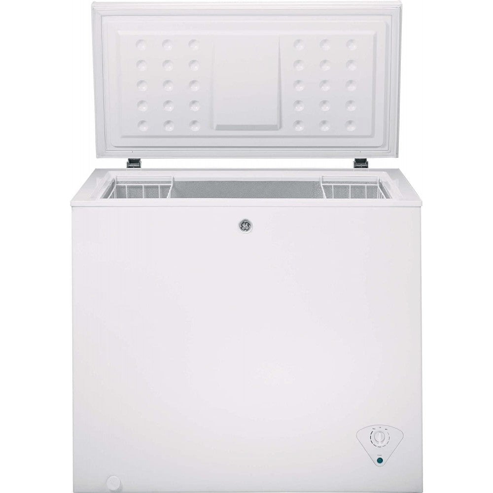 GE 7 Cu. Ft. White Chest Freezer