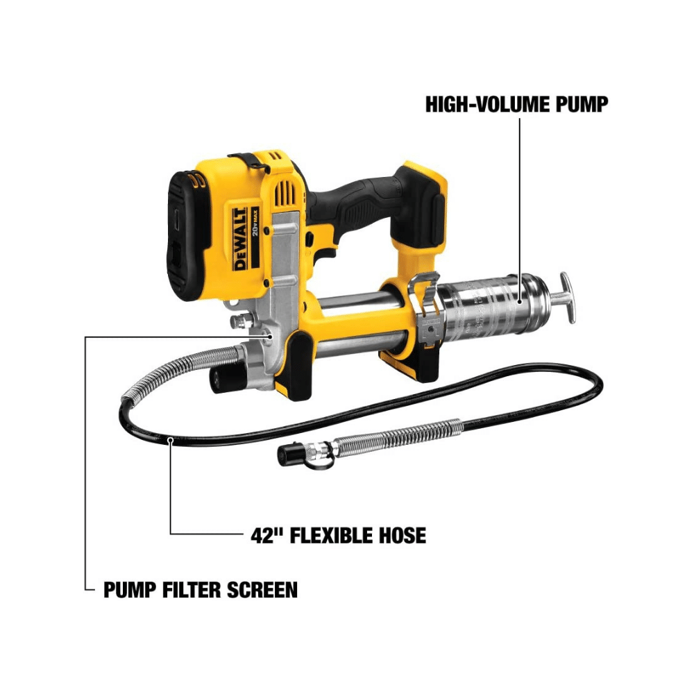 Dewalt 20V MAX Cordless Grease Gun, Tool Only (DCGG571B)