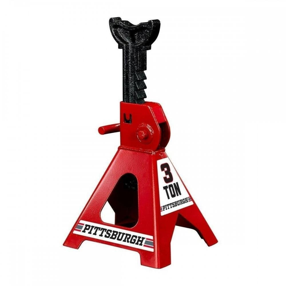 3 Ton Low Profile Floor Jack and Jack Stands Set Steel Hydraulic Car Jack Lift