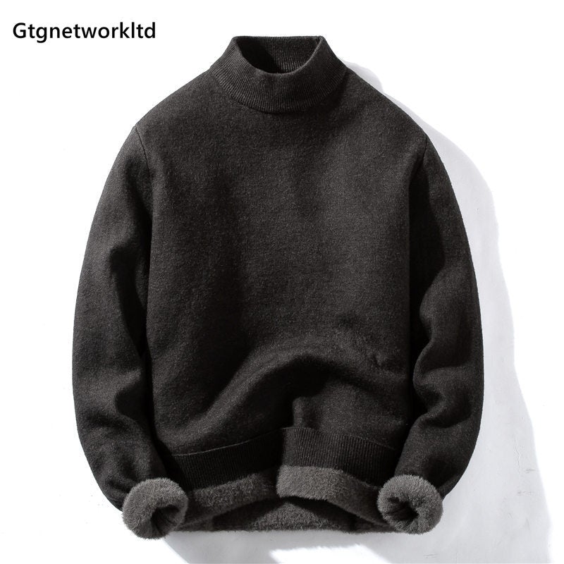 Men's Half Turtleneck Jumper