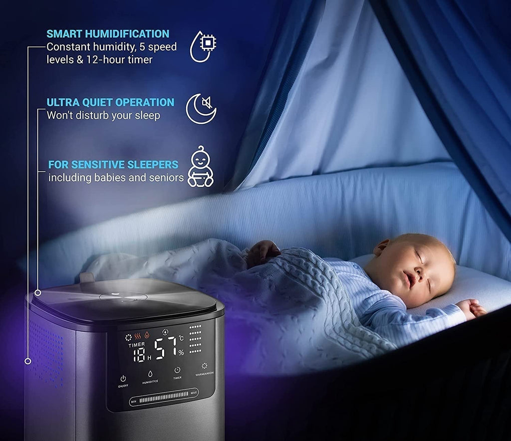 Hupro Premium Humidifier for Bedroom 5L