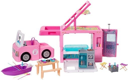 Barbie 3-in-1 Dream Camper Playset
