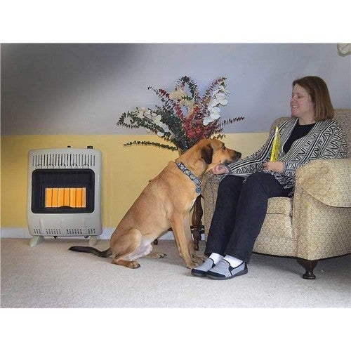 18000 BTU Vent Free Radiant 20# Propane Indoor Outdoor Space Heater
