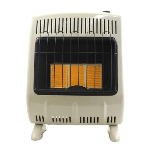 18000 BTU Vent Free Radiant 20# Propane Indoor Outdoor Space Heater