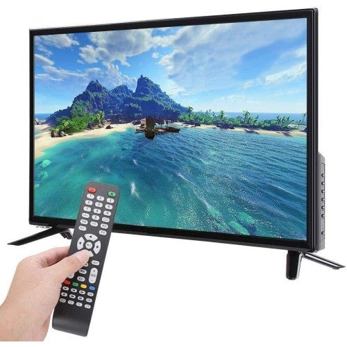 fo sa BCL-32A/3216D 43 Inch TV 4K HD LCD Smart TV Display 1920 1080, WiFi Home TV Supports HDMI/RJ15/AV/USB/HF Antennas/Computer Audio Input and Headphone Output(US Plug)