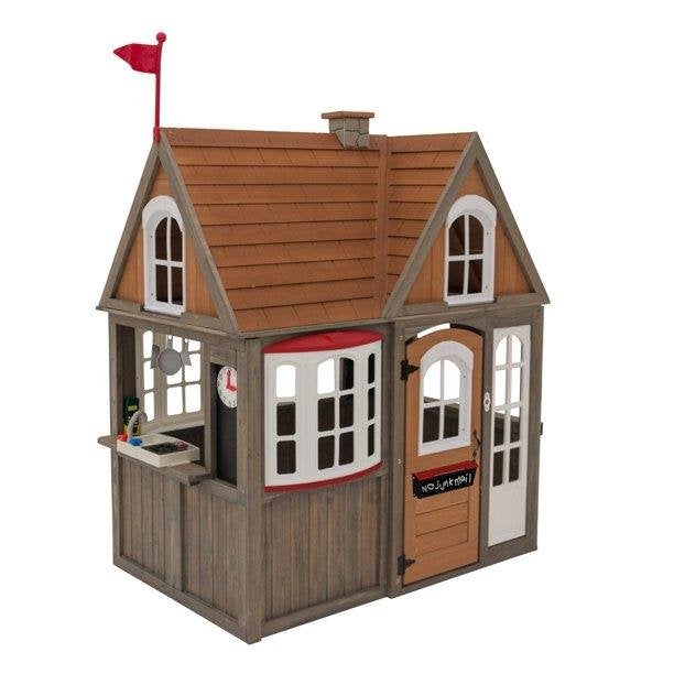 Kidkraft Greystone Cottage Playhouse with EZ Kraft Assembly