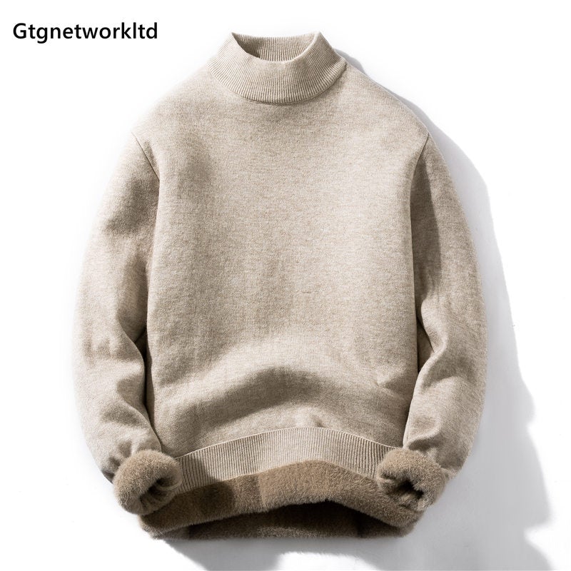 Men's Half Turtleneck Jumper