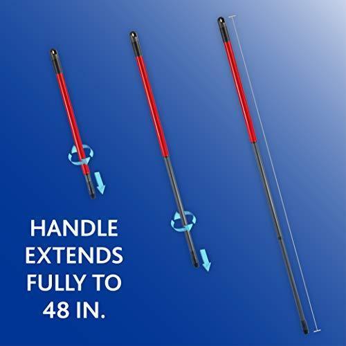 O-Cedar Easywring Microfiber Spin Mop & Bucket Floor Cleaning System with 3 Extra Refills