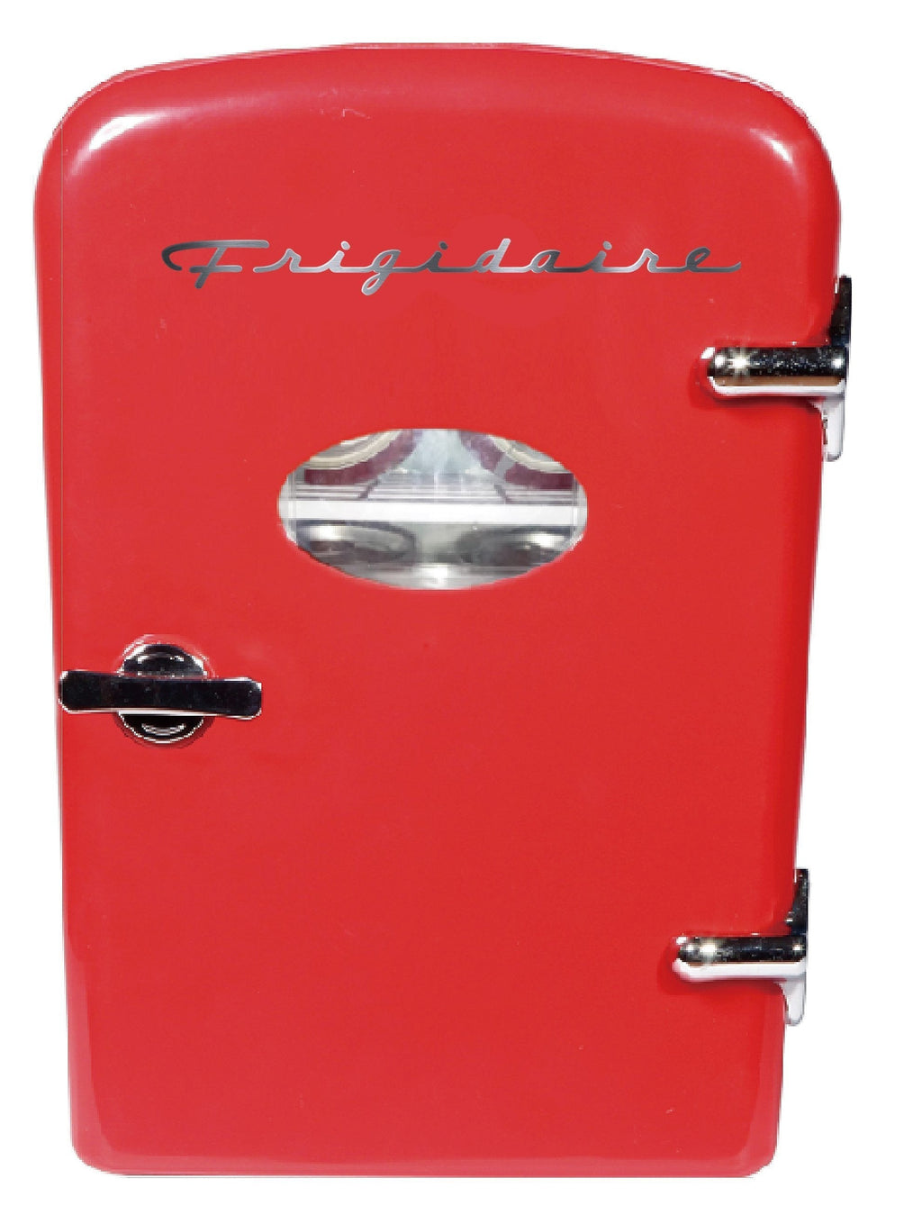 Frigidaire Portable Retro 6 Can Mini Personal Beverage Refrigerator,  EFMIS129, Red