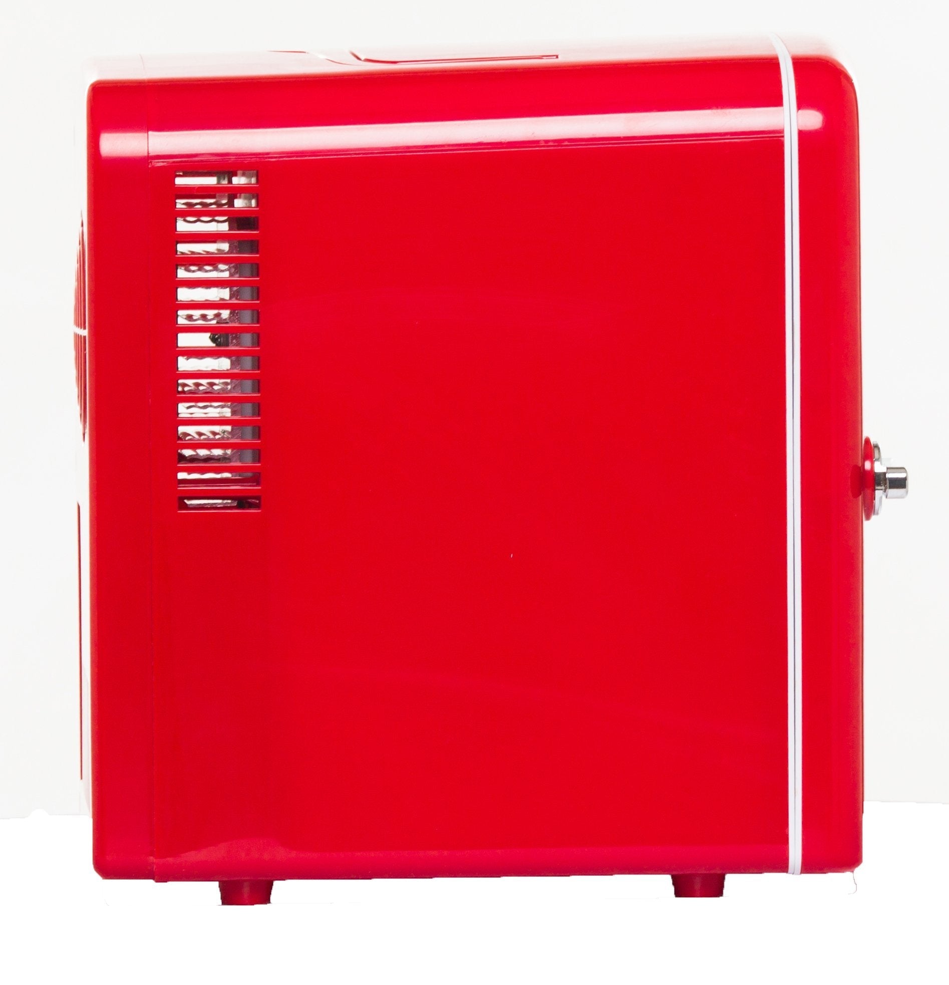 Frigidaire Portable Retro 6 Can Mini Personal Beverage Refrigerator,  EFMIS129, Red