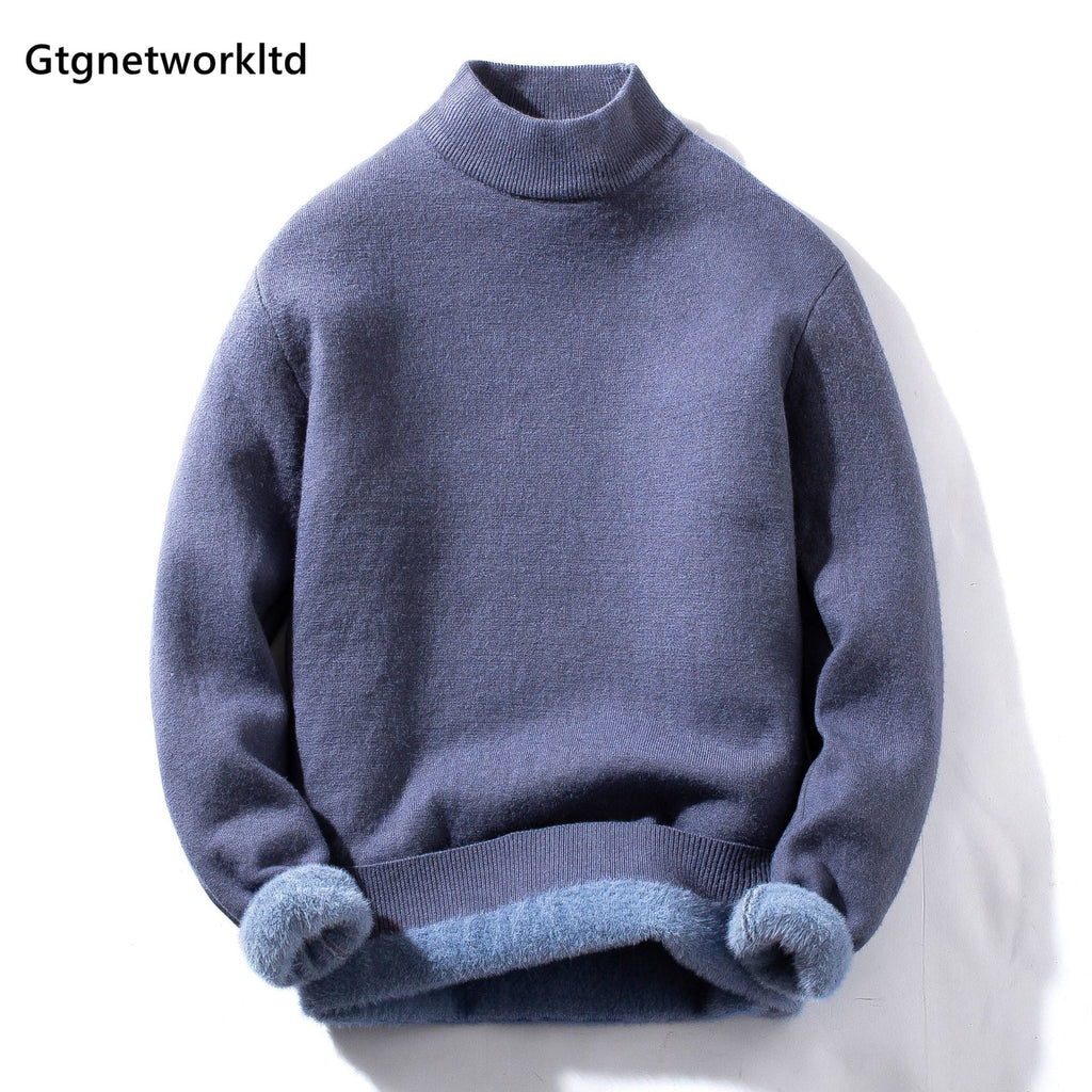 Men's Half Turtleneck Jumper