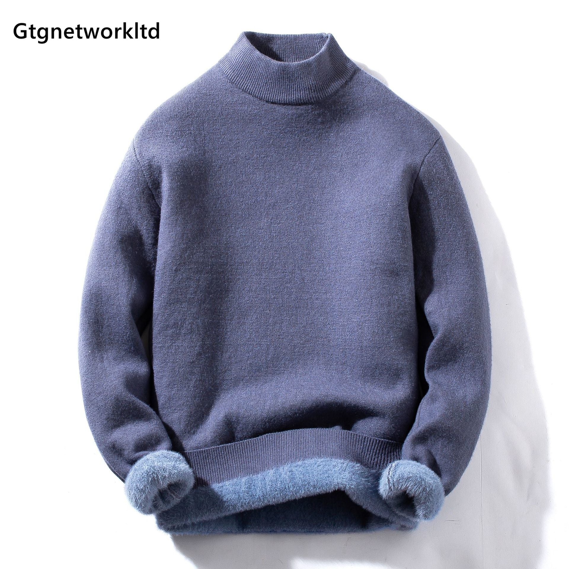 Men's Half Turtleneck Jumper