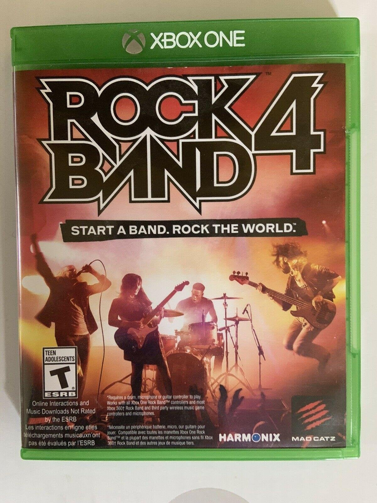 rock band 4 xbox one band in a box Target Limited Edition