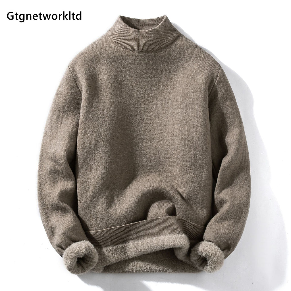 Men's Half Turtleneck Jumper