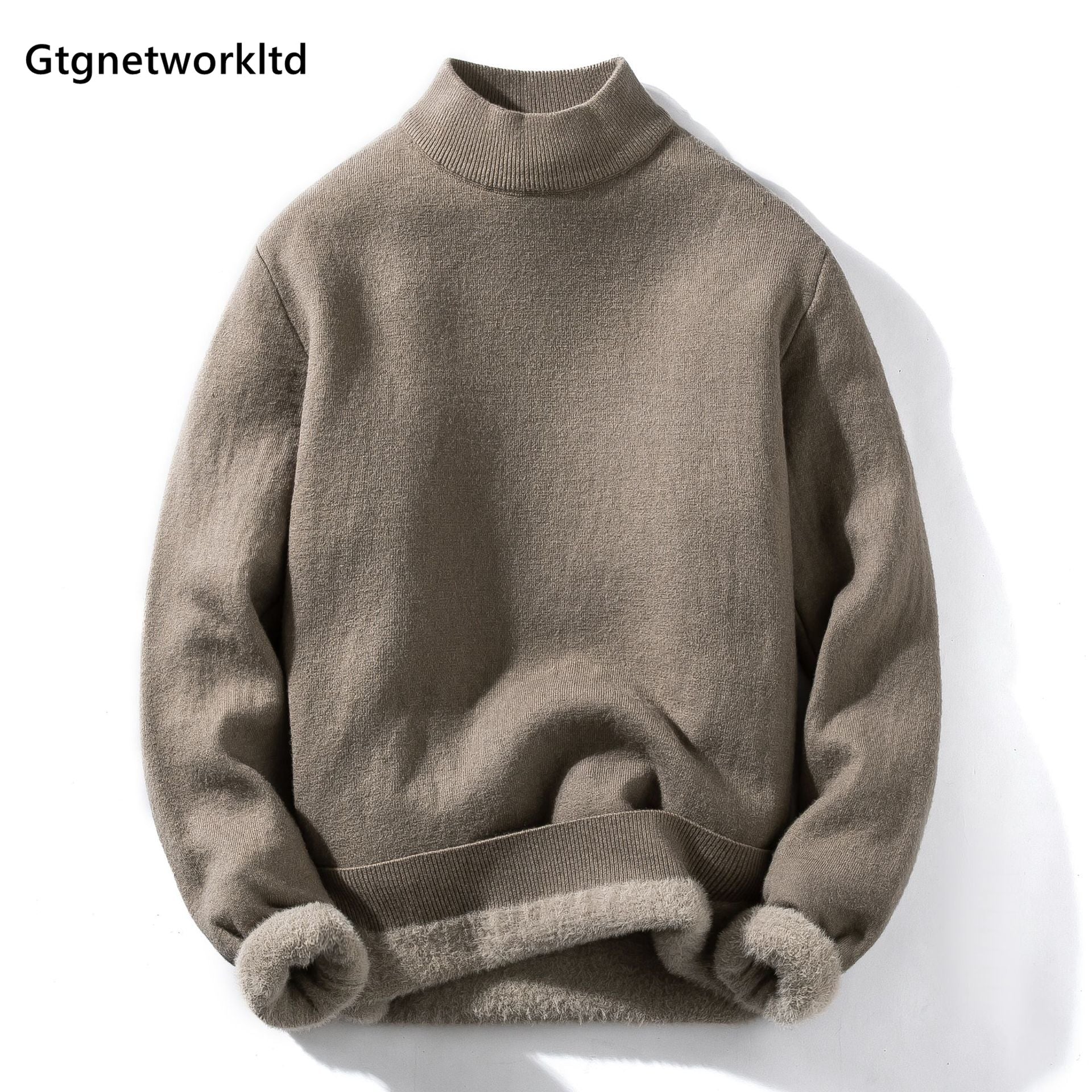 Men's Half Turtleneck Jumper