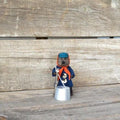 Christmas decoration-Jug-band organic art doll