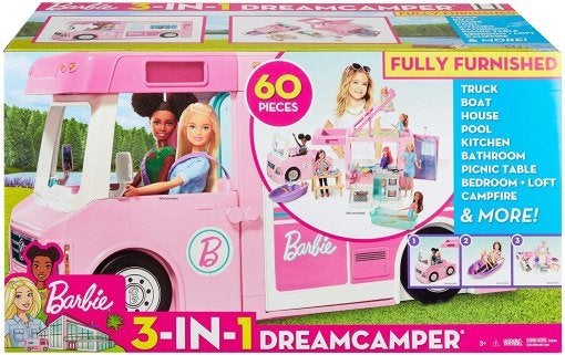 Barbie 3-in-1 Dream Camper Playset