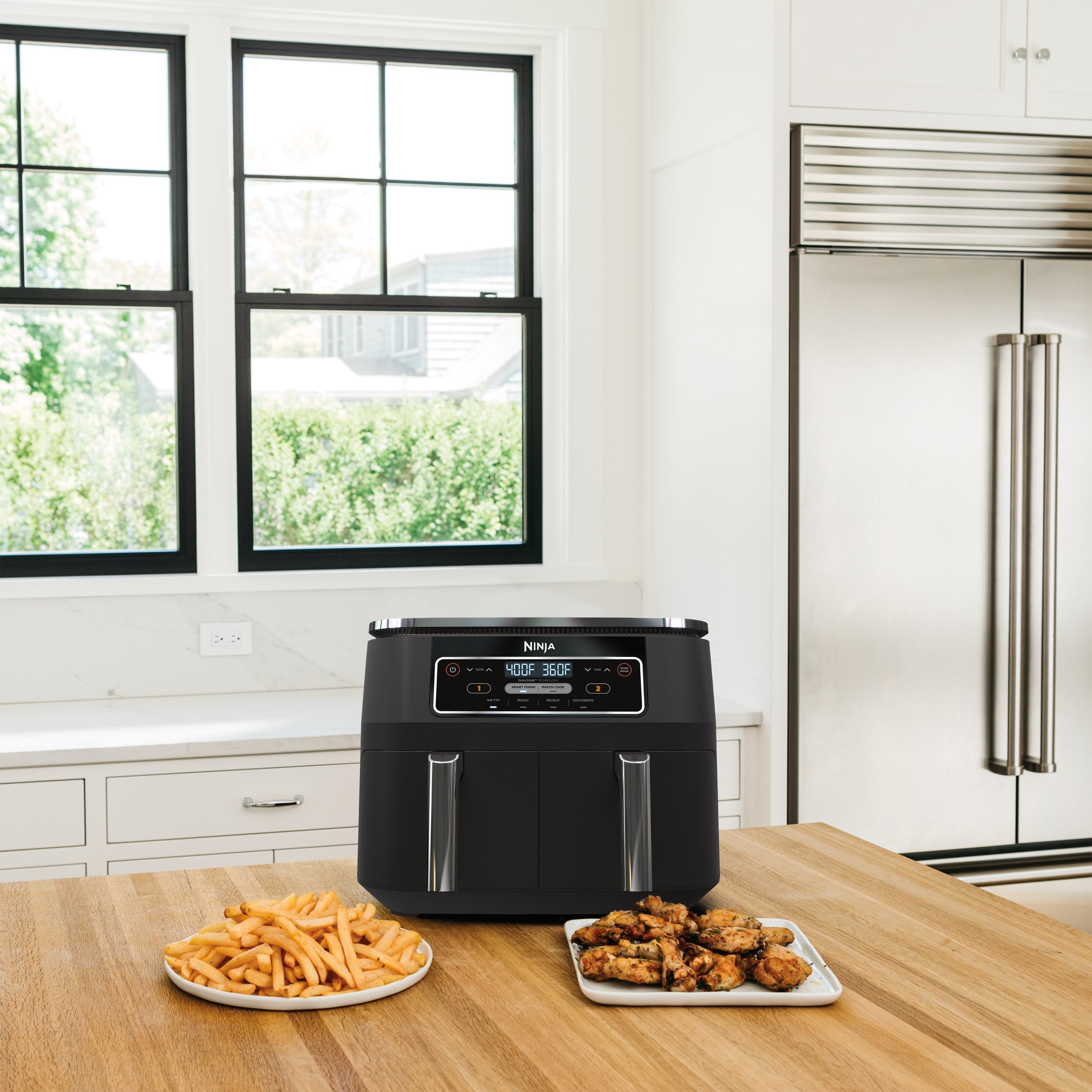 Ninja® Foodi® 4-in-1 8-qt. 2-Basket Air Fryer with DualZoneTM Technology