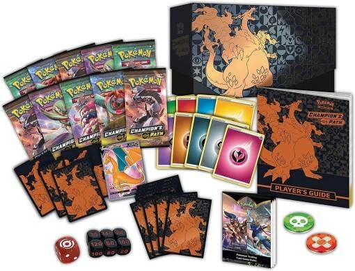 Pokemon TCG: Champion’s Path Elite Trainer Box, Multicolor
