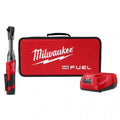 Milwaukee 2560-21 M12 FUEL 3/8′′ Extended Reach Ratchet 1 Battery Kit