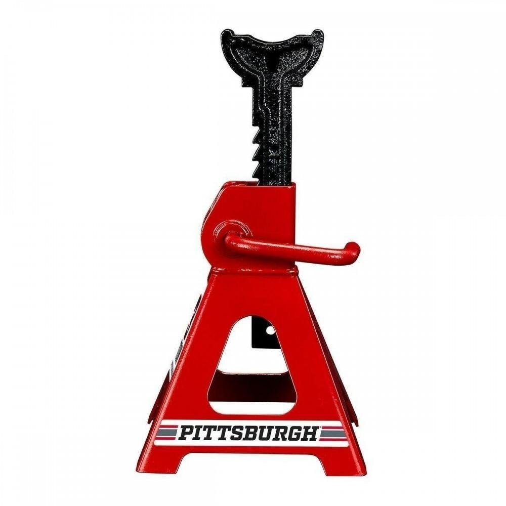 3 Ton Low Profile Floor Jack and Jack Stands Set Steel Hydraulic Car Jack Lift
