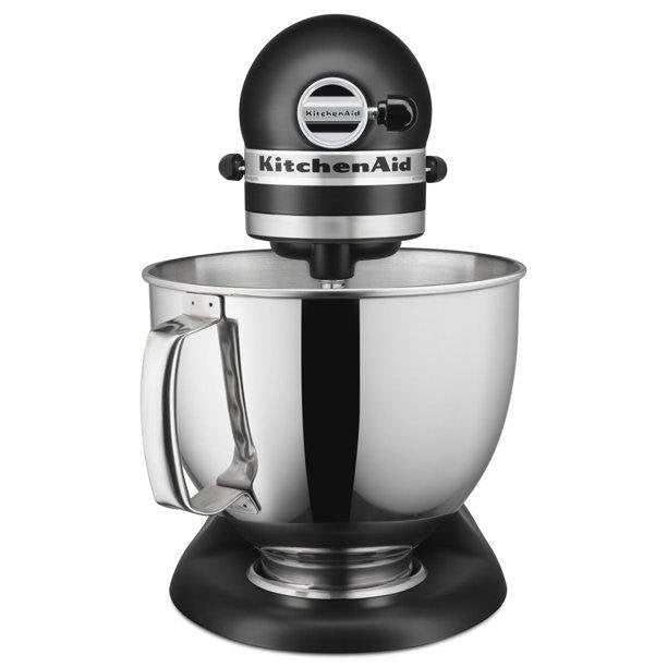 KitchenAid KSM150PS Artisan 5-Qt. Stand Mixer, Black, 5 qt