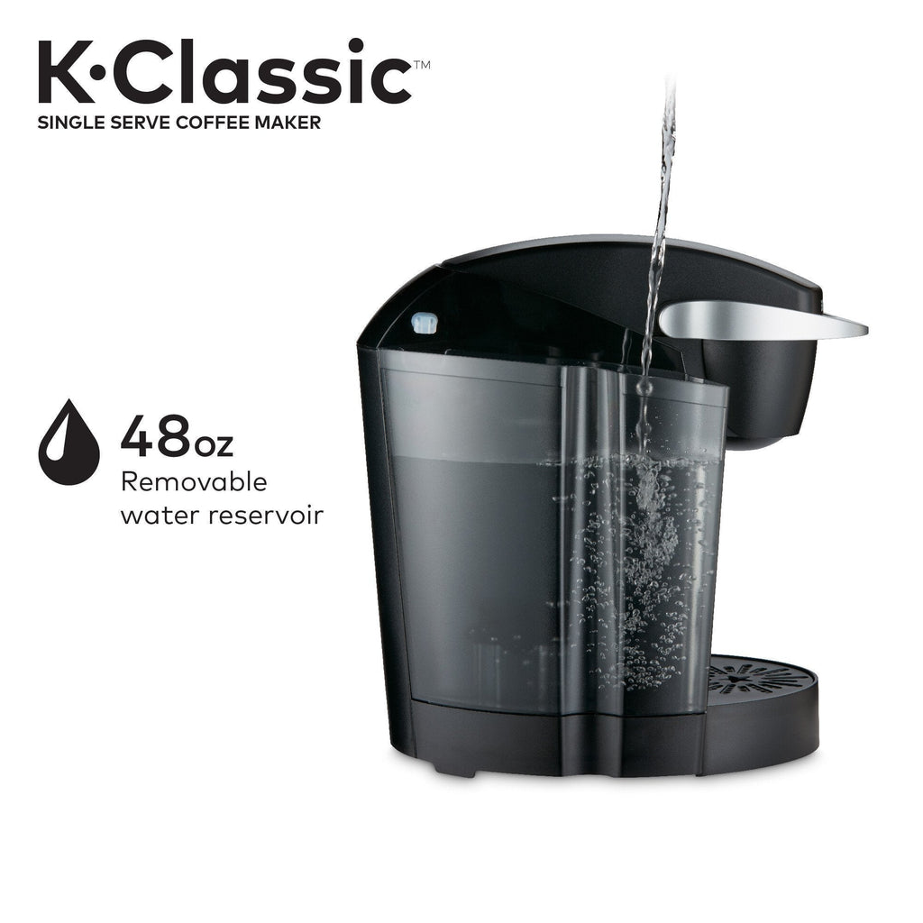Keurig K-Classic Coffee Maker Single Serve K-Cup Pod Coffee Maker, Black