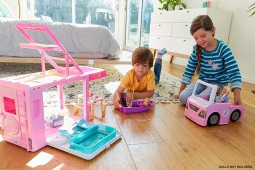 Barbie 3-in-1 Dream Camper Playset