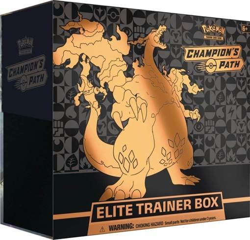 Pokemon TCG: Champion’s Path Elite Trainer Box, Multicolor