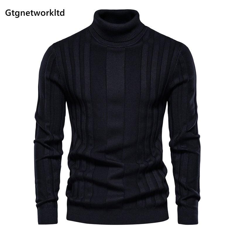 Men's Turtleneck Casual Jumper