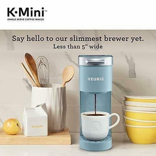 Keurig K-Mini Single Serve Coffee Maker Dreamy Blue