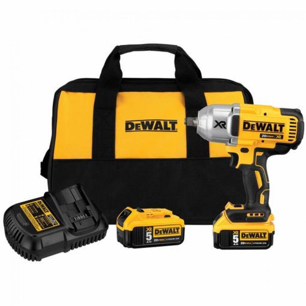 DeWalt DCF899HP2 20v MAX* XR Brushless 1/2′′ Impact Wrench Kit w.  Ring