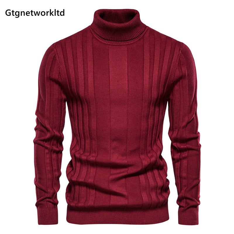 Men's Turtleneck Casual Jumper