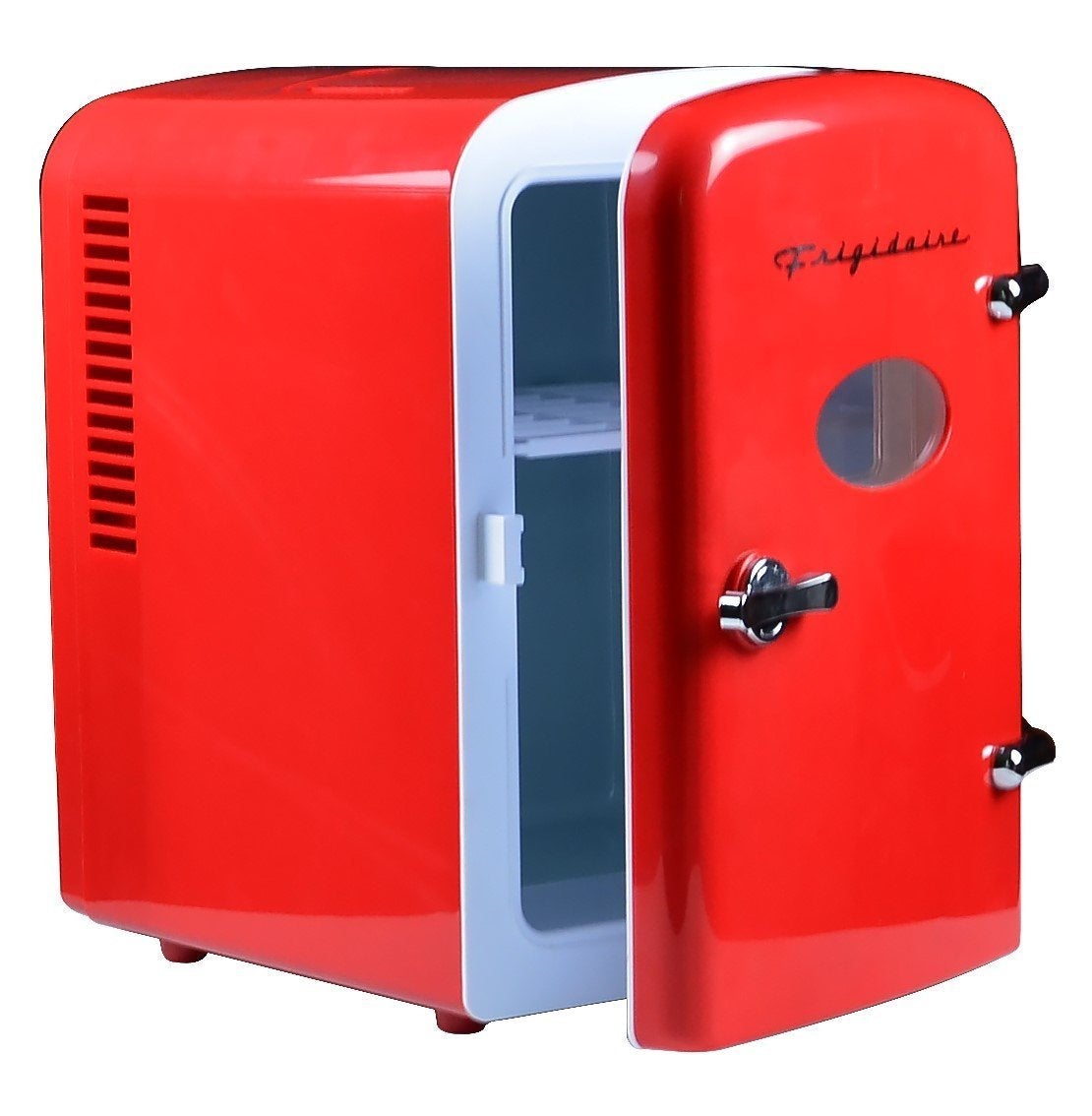 Frigidaire Portable Retro 6 Can Mini Personal Beverage Refrigerator,  EFMIS129, Red