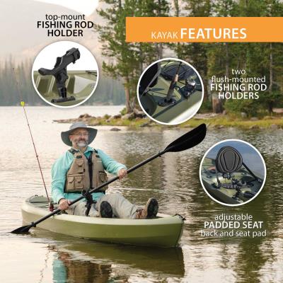Lifetime Tamarack Angler 100 Fishing Kayak (Paddle Included) 381
