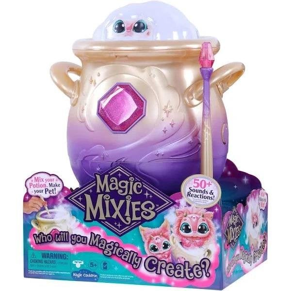 Magic Mixies Magical Misting Cauldron with Interactive Pink Toy
