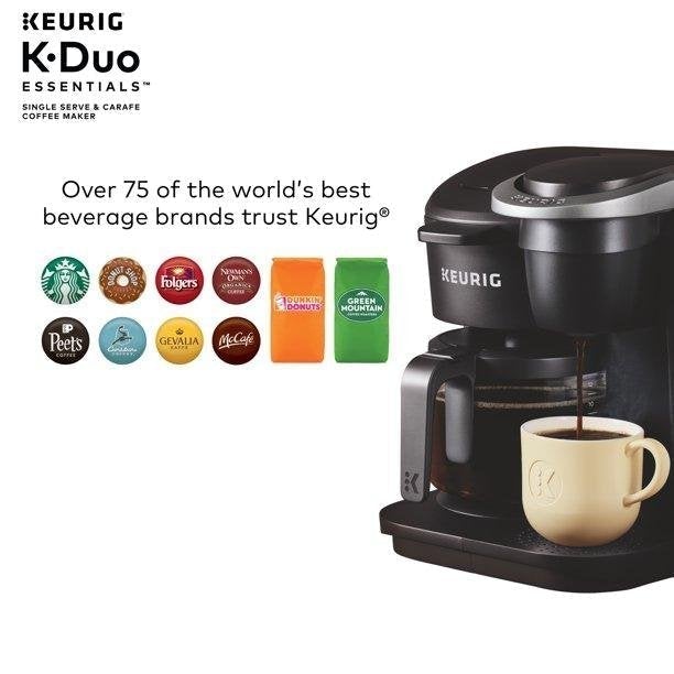 Keurig Coffee Maker, K-Duo Essentials
